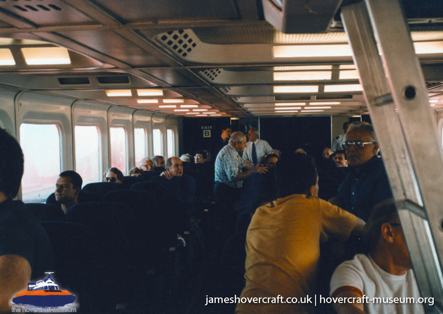 AP1-88 hovercraft promotional day by BHC -  (credit: The <a href='http://www.hovercraft-museum.org/' target='_blank'>Hovercraft Museum Trust</a>).